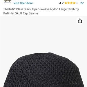 Large Stretchy Kufi Hat Skull Cap Beanie